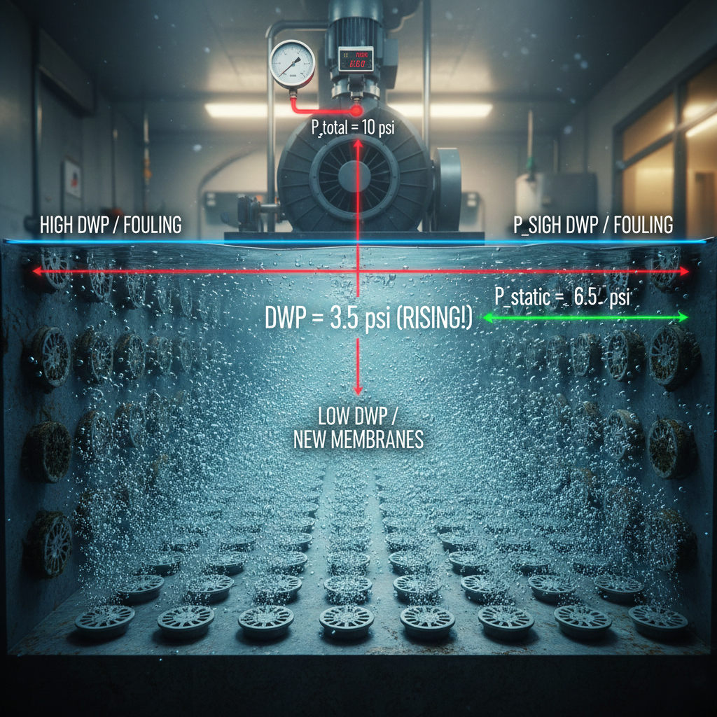 Der Puls der Belüftung: Ein tiefer Einblick in den dynamischen Nassdruck (DWP) in Feinblasensystemen