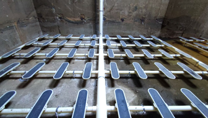 Industrieller Plattendiffusor