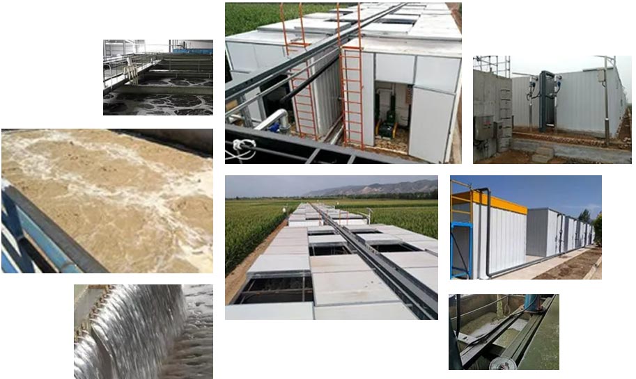 Kompakte Abwasseraufbereitungsanlage